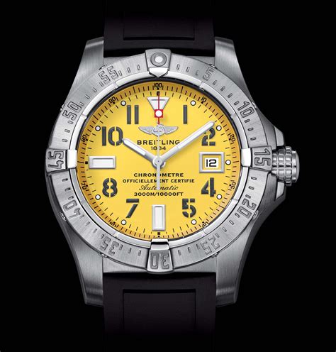 breitling seawolf avenger blacksteel code yellow|Breitling Avenger seawolf bracelet.